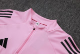 2025-26 Kids Inter Miami pink Half-pull  Training Suit