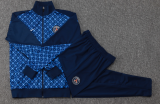 2025-26 Kids  PSG Royal blue Jacket Tracksuit suit   E2501#