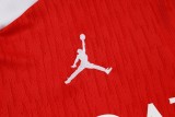 2025-26 Kids  PSG red  Half Pull Training suit