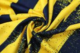 2025-2026  Mens Atletico Madrid yellow Blue Training Short Suit