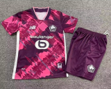 2025-26 Kids Lille Special Edition  Purple  soccer jersey