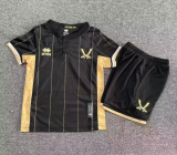 2025-26 Kids  Sheffield United Black Goalkeeper   Soccer Jersey