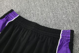 2025-26 Mens Real Madrid black vest Training Short Suit