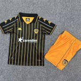 2025-26 Kids  Hull City  away black Soccer Jersey