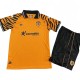 2025-26 Kids  Hull City Home yellow Soccer Jersey