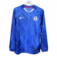 2025-26 Mens Chelsea home blue Long sleeve Jersey