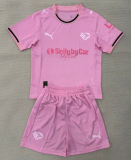 2025-26 Kids Palermo F.C. home pink  soccer jersey