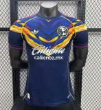 2025-26 Mens  Club America blue Player  Soccer Jersey
