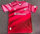 2025-26 Mens Bolton Wanderers Third away red Soccer Jersey