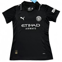 2025/26 Women  Manchester City  away  black soccer Jersey
