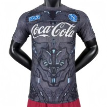2025/26 Mens Napoli Grey Special Edition Player  soccer jersey