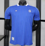 2025-26 Mens Chelsea casual style  Player  version blue Soccer Jersey