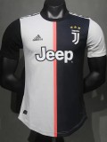 2019-2020 Mens  JUV Home Player Version Retro Soccer Jersey