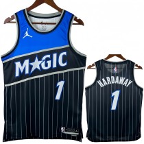 25-26 Magic HARDAWAY #1 Black Top Quality Hot Pressing NBA Jersey (Trapeze Edition) 飞人版