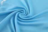 2025 NK Lake blue Half Pull Tracksuit suit