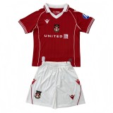 2025-26 KIDS  Wrexham FC home red soccer jersey