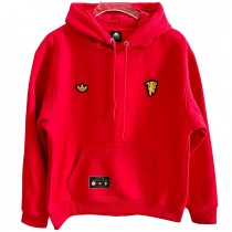 2025-26 Mens Manchester United red hoody Hoodie Jersey