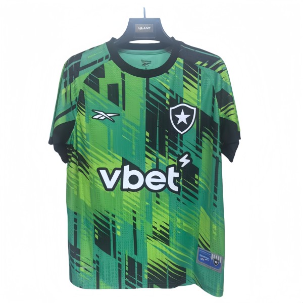 2025-26 Mens  Botafogo Green goalkeeper Soccer Jersey