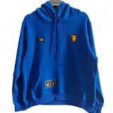 2025-26 Mens Manchester United blue hoody Hoodie Jersey