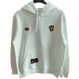 2025-26 Mens Manchester United White  hoody Hoodie Jersey