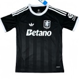 2025-26 Mens Aston Villa Black Goalkeeper soccer Jersey