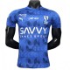 2025-26 Mens Al-Hilal pre-match blue Player version soccer jersey