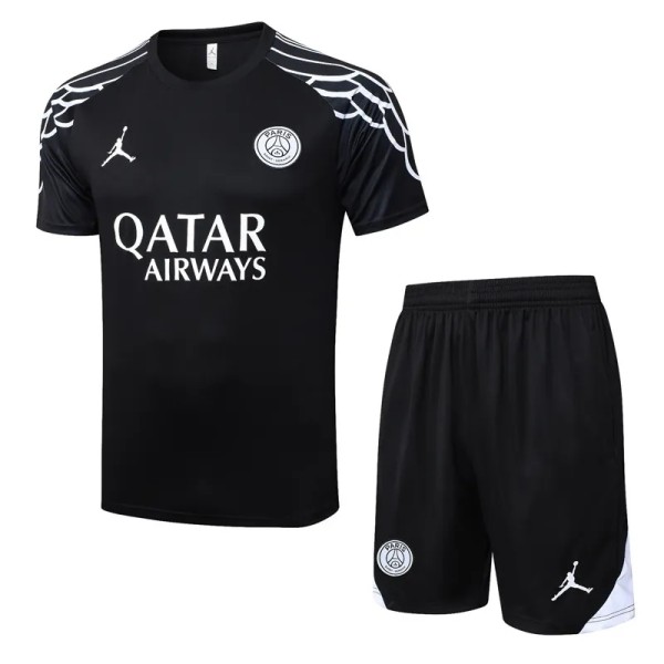 2025-26 Mens PSG Black  short training suit