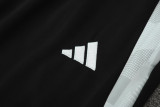2025-26 Mens Real Madrid gray white Hoodie Tracksuit