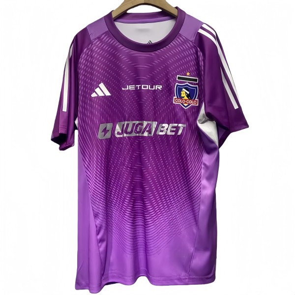 2025-26 Mens Colo-Colo  Purple Goalkeeper soccer jersey