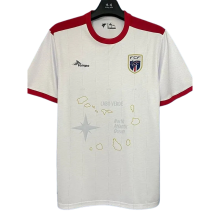 2025-26 Mens Cape Verde away white Fans Soccer Jersey