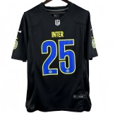 2025-26 Mens Inter Milan #25 Casual Edition Black NFL Jersey