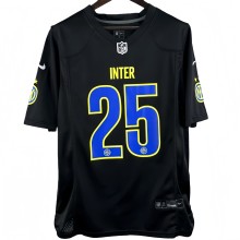 2025-26 Mens Inter Milan #25 Casual Edition Black NFL Jersey