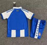 2025-26 Kids  RCD Espanyol Home blue Soccer Jersey