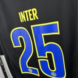 2025-26 Mens Inter Milan #25 Casual Edition Black NFL Jersey