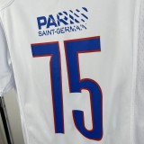 2025-26 Mens PSG Paris #75 Casual Edition White NFL Jersey