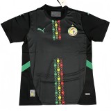 2025-26 Mens Senegal Black Training clothes Soccer Jersey