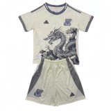 2025-26 Kids  Japan Yellow Concept Edition  soccer jersey