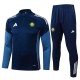 2025-26 Mens Al-Nassr Royal blue Half Pull Tracksuit #B25110
