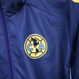 2025-26 Men's Club America blue windbreaker