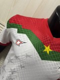 2026-27  Mens  Burkina Faso  away white Player version soccer jersey
