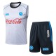 2025-26 Mens Napoli Light gray vest Training Short Suit
