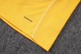 2025-26 Mens Boca Juniors Yellow Half Pull Tracksuit #B25109