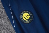 2025-26 Mens Al-Nassr Royal blue Half Pull Tracksuit #B25110
