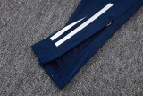 2025-26 Mens Al-Nassr Royal blue Half Pull Tracksuit #B25110