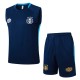 2025-26 Mens Gremio Royal blue vest Short traning suit
