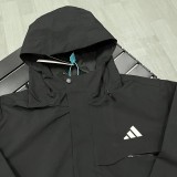 2025-26 AD Black Outdoor  hoodie  windbreaker