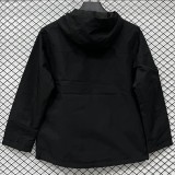 2025-26 NK Black Outdoor hoodie  windbreaker