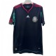 2010 Mens Mexico Black Retro Soccer Jersey