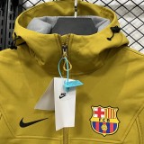 2025-26  Mens Barcelona  Khaki  Outdoor Windbreaker