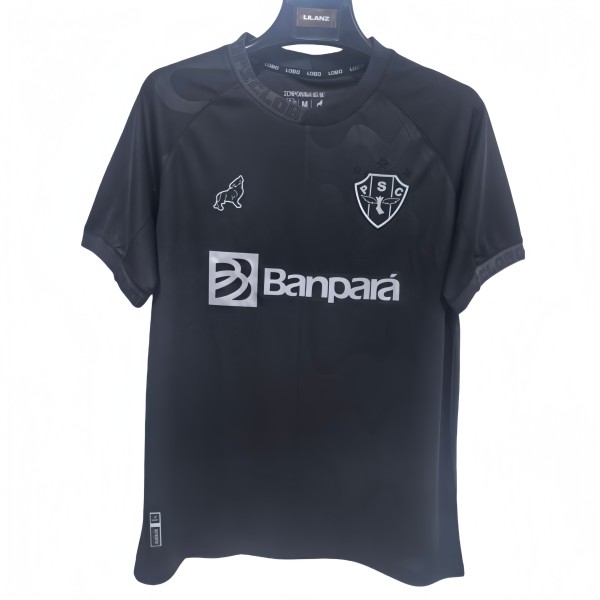 2025-26 Mens Paysandu Black  Fans Soccer Jersey